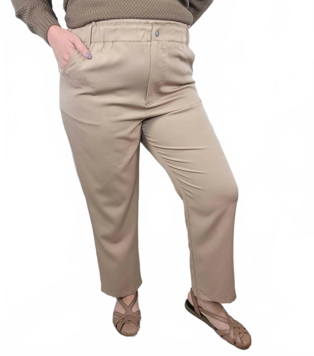NEW EE:SOME phoebe dress pants - plus in khaki